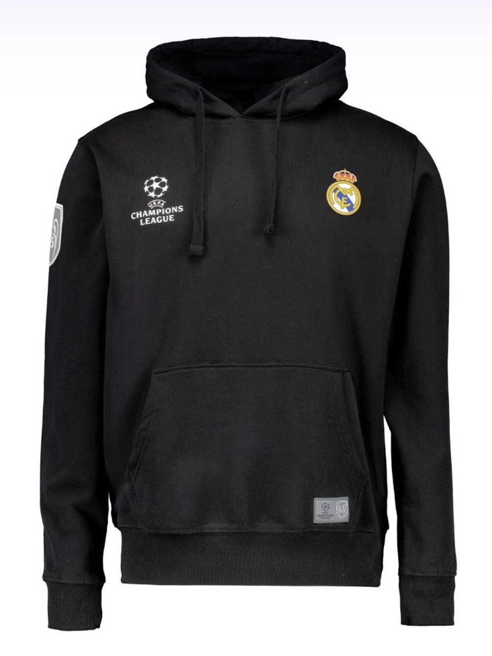 REAL MADRID - Black Hoodie | UEFA Champions League 15